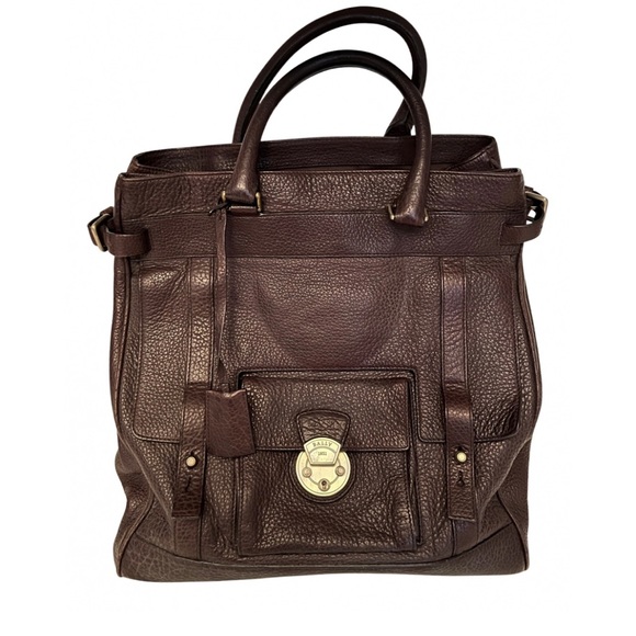 Bally Brown Leather Tote - Picture 1 of 3